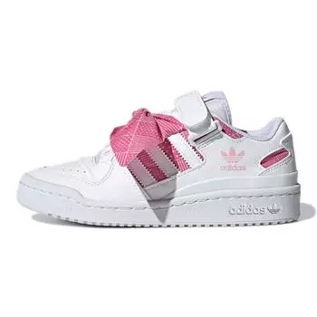 Adidas Forum Low J Polka-Dot Scarf Детские кроссовки White Cloud-White Light-Pink Q47375 36