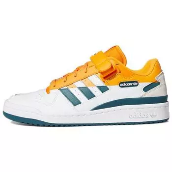 Adidas Forum Low Premium White Crew Orange Teal Мужские кроссовки Cloud-White Wild-Teal FY4970 45