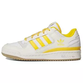 Adidas Forum Low Summer Camp - Кремово-желтые женские кроссовки Кремово-белые Crew-Yellow Cloud-White IF2740 37