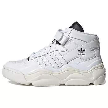 Adidas Forum Millencon белые черные женские кроссовки Cloud-White Core-Black HQ6040 36