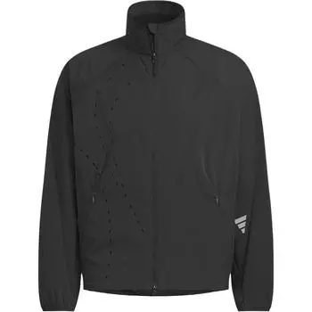 Adidas Fos Ss25 Тканая Куртка с Воротником-стойкой Свободного Кроя Спортивная Повседневная Универсальная Мужская Куртка KC0137 L