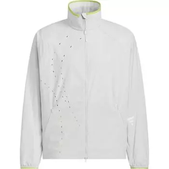 Adidas Fos Ss25 Тканевая куртка с воротником-стойкой, спортивная, повседневная, универсальная, мужская куртка KC6064 S