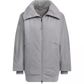 Adidas Fustl WP Jkt3 Удобная теплая спортивная повседневная хлопковая куртка женская серая JM6199 S