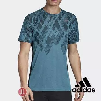 Adidas Футболка Fm1998 SS20 цвета сине-зеленого цвета для мужчин XL