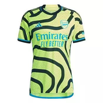 [Adidas] Футболка лицензионная футбольная/мини-футбольная Arsenal 23/24 гостевая форма мужская LL мужская (ИЛИ) Желтый х Черный