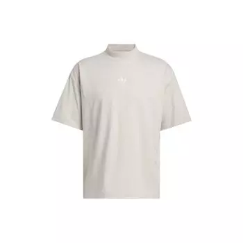 Adidas Футболка с коротким рукавом и круглым вырезом, унисекс, серая, с логотипом Originals IR6381 M