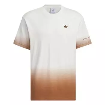 Adidas Футболка с коротким рукавом Originals Valentines Logo Round Neck, свободная, с логотипом, с надписью «День святого Валентина», мужская, белая, KB1921 L