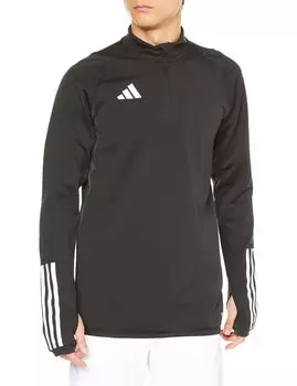 Adidas Футболка Топ Tiro 24 Competition Тренировочный Топ HAP62 Куртка на молнии Повседневный стиль Черный XL Мужской (HK7644)