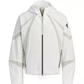 Adidas Future Style Prejacket тканая спортивная повседневная куртка с капюшоном мужские куртки ярко-белые JN3428 S