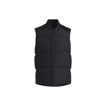 Adidas FW22 Твердый повседневный пуховик Женская верхняя одежда Черный H23077