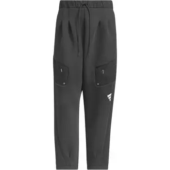 Adidas FW24 FUSTL P KN PT3 однотонные модные спортивные удобные повседневные брюки со шнуровкой мужские брюки цвета карбон-черный JM6179 XL