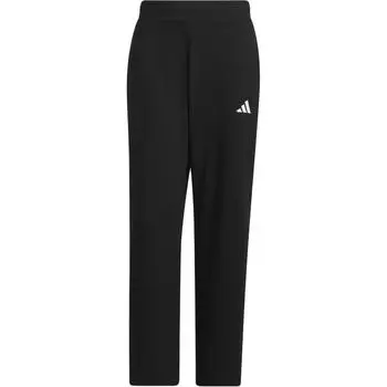 Adidas FW24 Трикотажный спортивный костюм с логотипом, удобные универсальные широкие трикотажные спортивные брюки, мужские брюки черного цвета JM3404 XS