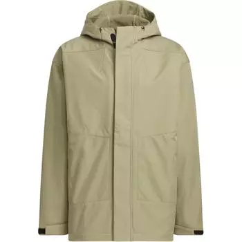 Adidas FW24 M Tran Jacket 2 Водонепроницаемая спортивная повседневная свободная куртка с капюшоном Мужские куртки зеленая JM9155 L