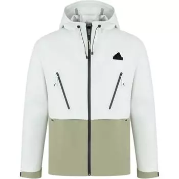 Adidas FW24 TH Водонепроницаемая дышащая спортивная повседневная куртка мужская куртка льняная-зеленая палатка-зеленая JW6780 L
