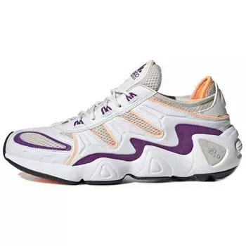 Adidas FYW S-97 Flash Orange Purple Мужские кроссовки Crystal-White EE5303