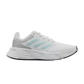 adidas Galaxy 6 White Почти Blue Женские кроссовки Footwear-White Matte-Silver HP6646 36