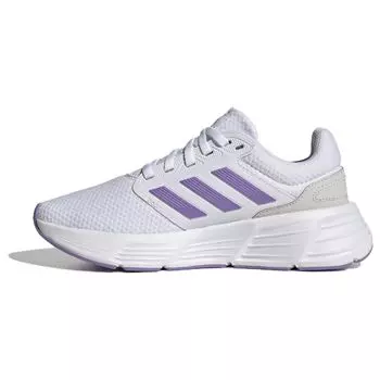 Adidas Galaxy 6 White Violet Fusion Женские кроссовки Cloud-White Dash-Grey HP2415 40