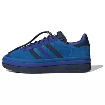 Adidas Пакет ORDINARY PEOPLE x Gazelle Bold City of Seoul — женские кроссовки Royal Blue Bright-Royal Semi-Lucid-Blue IH9991 36