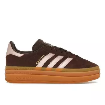 adidas Gazelle Bold Auburn Icey Pink женские кроссовки Brown Gum JI0326 38