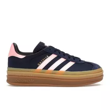 adidas Gazelle Bold Blue Pink Spark женские кроссовки темно-синие IG4390 38