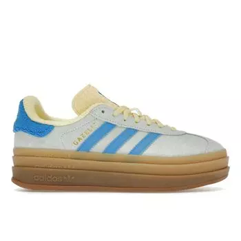 adidas Gazelle Bold Почти Синие Желтые Женские Кроссовки Ярко-Синие Почти Желтые IE0430 36