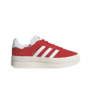 Adidas Gazelle Bold Red White ID6990 Женские кроссовки