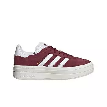 Adidas Gazelle Bold Shadow Red Cloud White HQ6892 Женские кроссовки