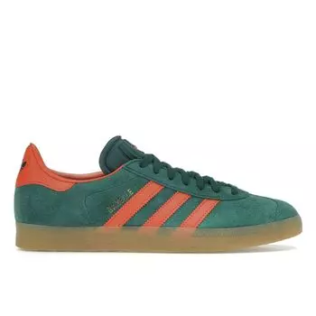 Adidas Gazelle Collegiate Green Preloved Red Мужские кроссовки Gum IG6200 36