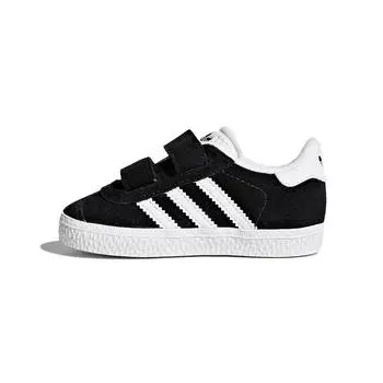 Adidas Gazelle I Black White Детские кроссовки Core-Black Cloud-White CQ3139