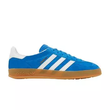 Adidas Gazelle Indoor Blue Bird Gum Мужские кроссовки Cloud-White H06260 36