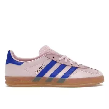 adidas Gazelle Indoor Clear Pink Lucid Blue Женские кроссовки Gum JI1371 36