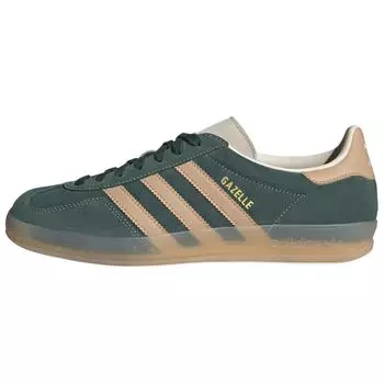 adidas Gazelle Indoor Shadow Green Warm Sandstone Мужские кроссовки Wonder-White JH5402 36