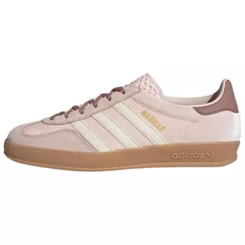 adidas Gazelle Indoor Wonder Quartz Velvet женские кроссовки розовые Warm-Clay Gum JR0232 43