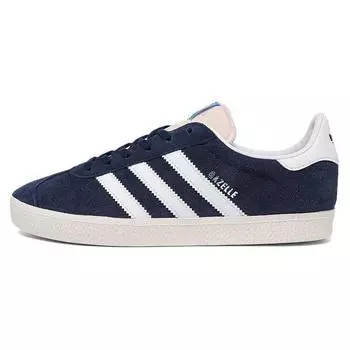 Кроссовки детские adidas Gazelle J Night Indigo Blue Cloud-White Core-White IG1695 36