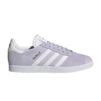 Adidas Gazelle Purple Tint Женские кроссовки Cloud-White Glory-Green EF6508 36