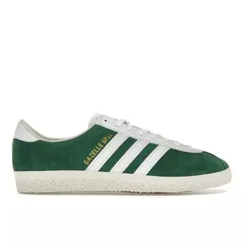 Adidas Gazelle Spezial Dark Green Мужские кроссовки Cloud-White Off-White IF5787 36