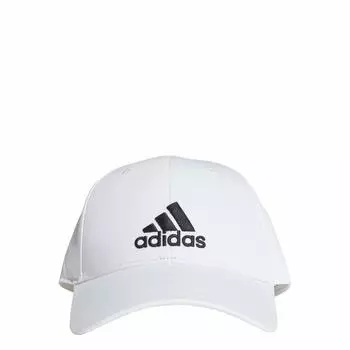 Adidas GNS10 Baseball Cotton OSFZ Men s Cap, White/White/Black (FK0890)