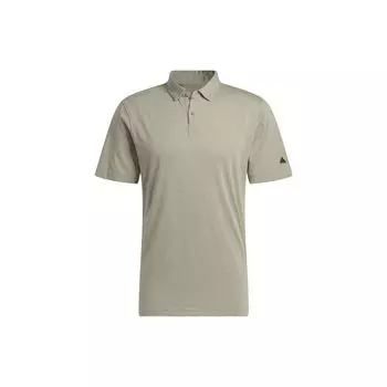 Adidas Go-To Polo Solid Logo Collar Спортивная рубашка поло с коротким рукавом Мужские рубашки поло Pebble-Grey HS1110 XS