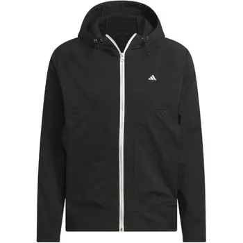 Adidas Мягкая и удобная ветровка для мужчин, куртка, черная IL0581 L