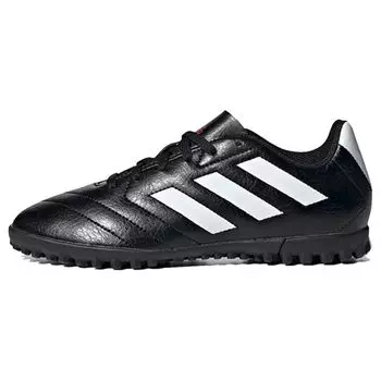 adidas Goletto 7 TF J Black White Детские кроссовки Core-Black Cloud-White Red FV8710