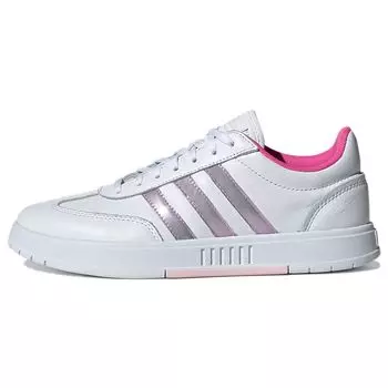 adidas Gradas White Signal Pink Женские кроссовки Core-White Silver-Metallic FZ1702