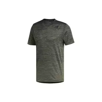 Adidas Gradient Training Спортивная футболка с короткими рукавами Мужские топы Оливково-зеленый FL4398 M