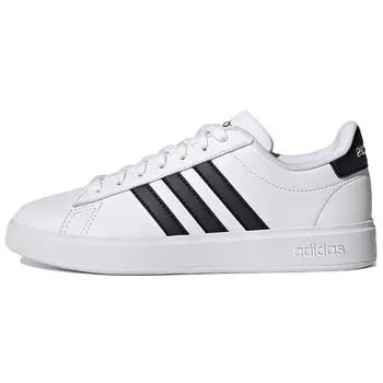 Adidas Grand Court 2.0 White Black Женские кроссовки Cloud-White Core-Black GW9214 38