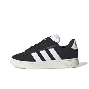 Adidas Grand Court Alpha черно-белые унисекс кроссовки Core-Black Cloud-White Off-White JH7235 41