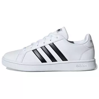 Adidas Grand Court Base Cloud Белые женские кроссовки Core-Black EE7968
