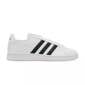 Adidas Grand Court Base White Carbon Green Мужские кроссовки Cloud-White GW5612 44