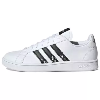 Adidas Grand Court Beyond White Black Мужские кроссовки Cloud-White Core-Black GX5757 42