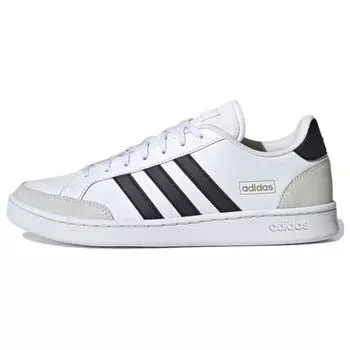 Adidas Grand Court SE Coud Белые кроссовки унисекс Cloud-White Core-Black Orbit-Grey FW3277