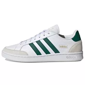 Adidas Grand Court SE White Collegiate Green Мужские кроссовки Cloud-White Orbit-Grey FW6688