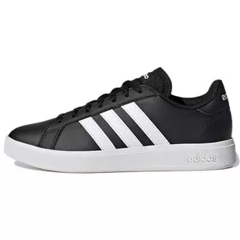 adidas Grand Court TD Black White Женские кроссовки Core-Black Cloud-White GW9262